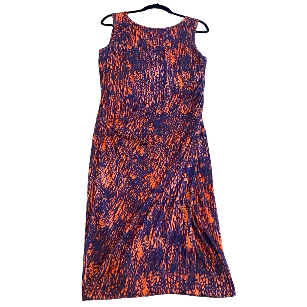 Peruvian Connection Printed Maxi Length Sleeveles… - image 1